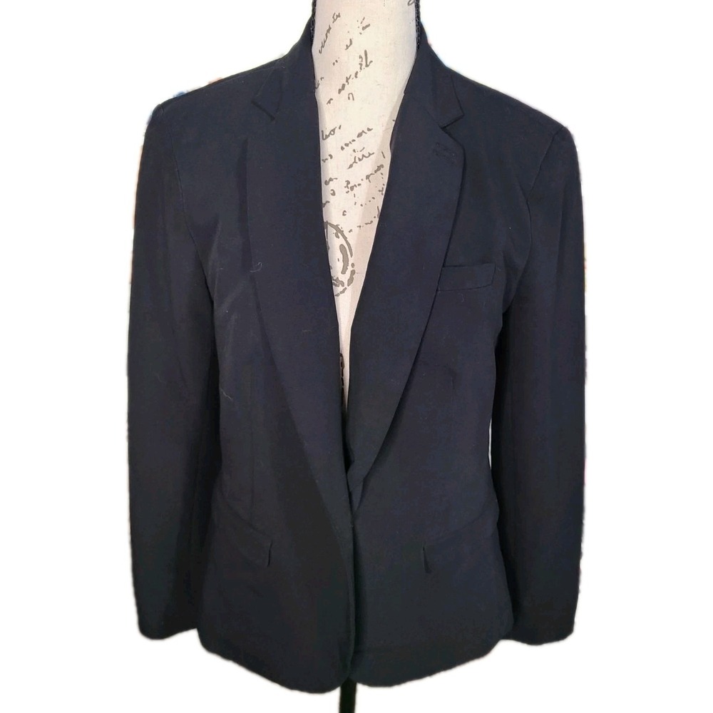Metaphor Black Blazer Womens Size 4‎ Classic Suit Jacket Lined Work Business